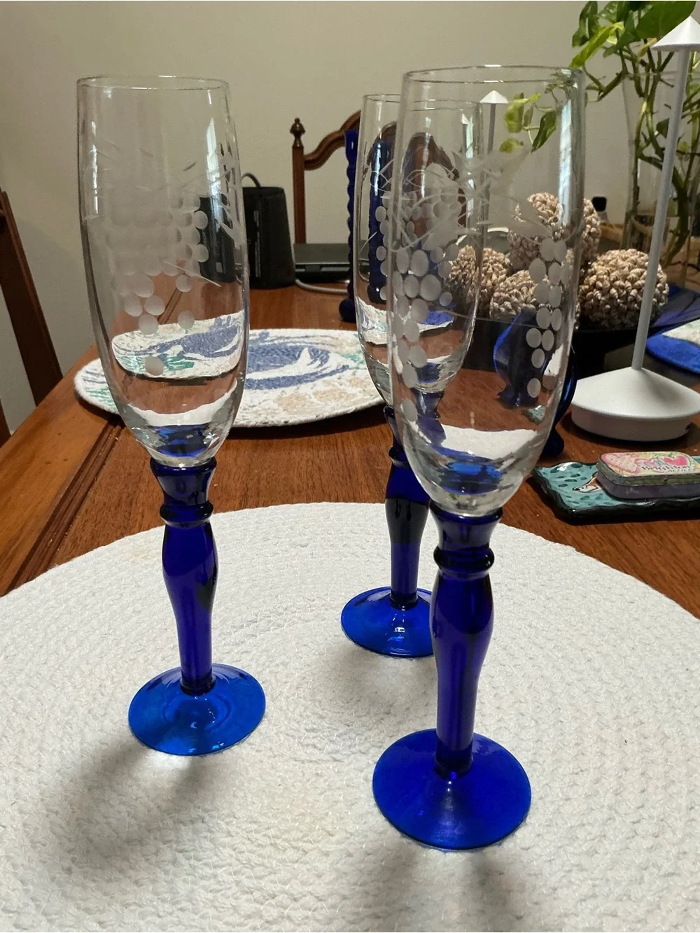 Champagne glasses
